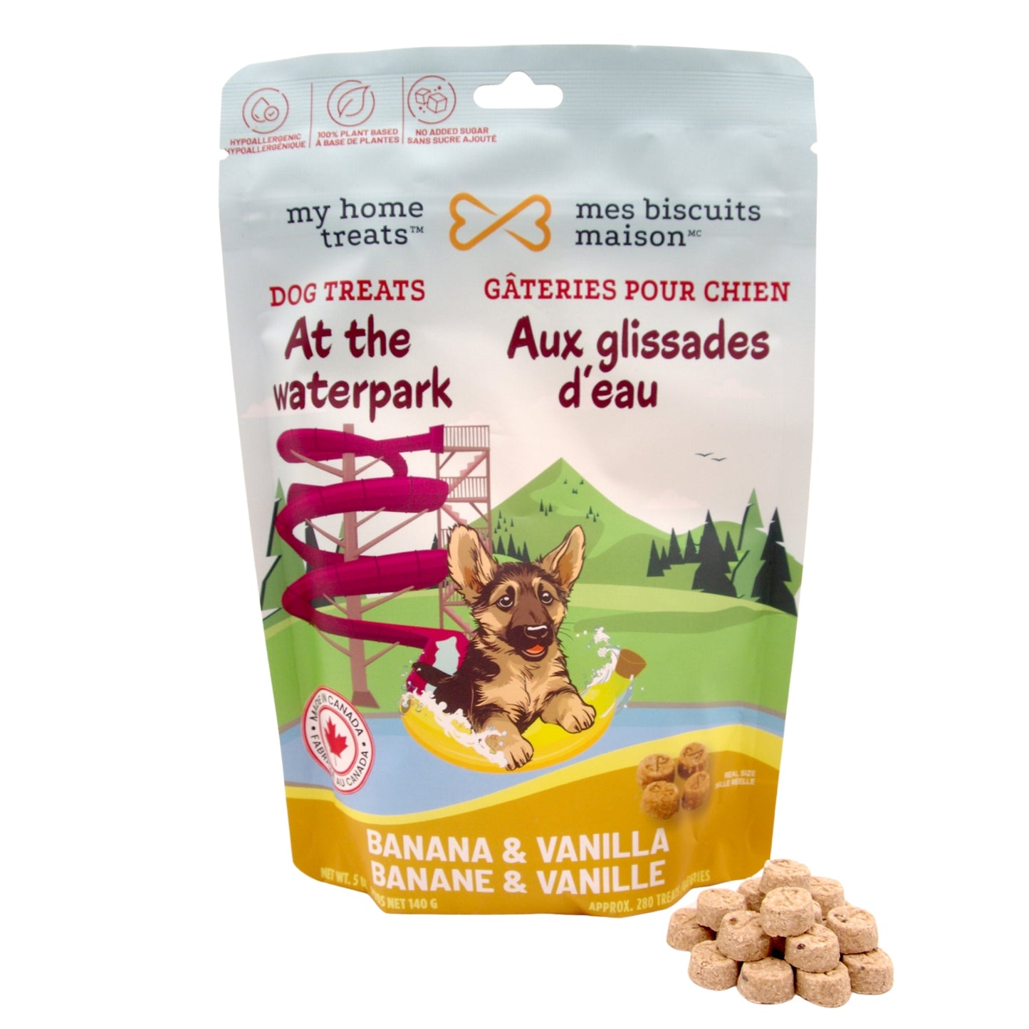 Gâteries bananes et vanille