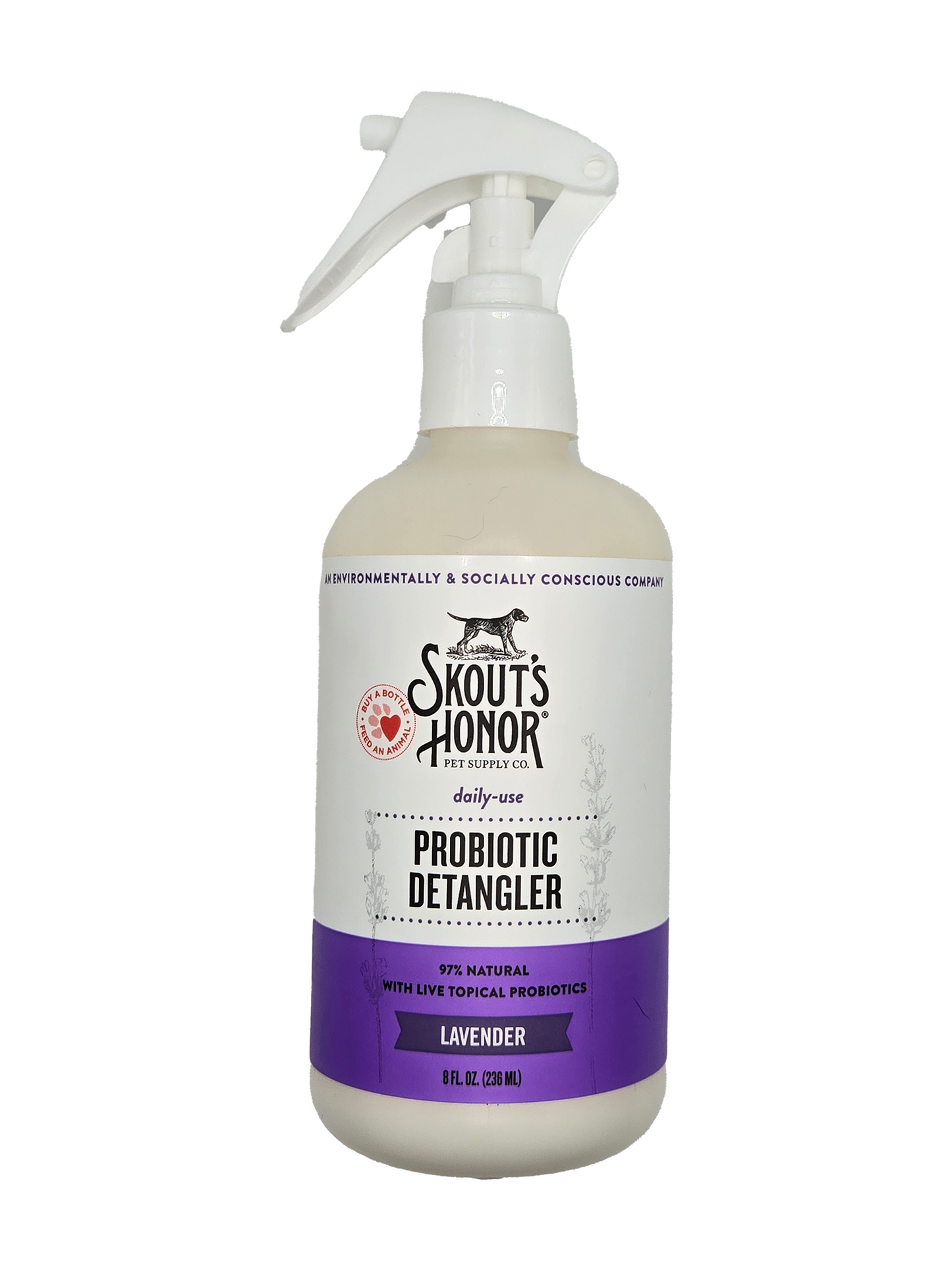 Spray démêlant avec probiotiques