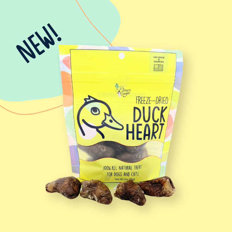 Cœur de canard lyophilisé - 3 oz
